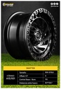 RIN 15*8.0 6H*139.7 ET0 CB110 SMATTEB - A15.1101