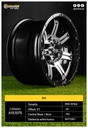 RIN 15*8.0 6H*139.7 ET-10 CB110 BM - A15.1075