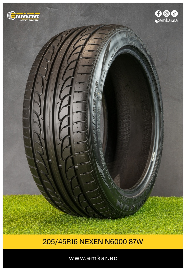 205/45r16 NEXEN N6000 87W