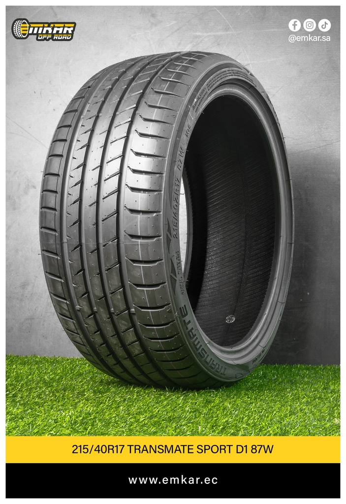 215/40R17 TRANSMATE SPORT D1 87W
