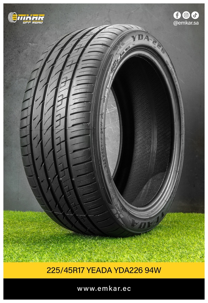 225/45r17 YEADA YDA226 94W