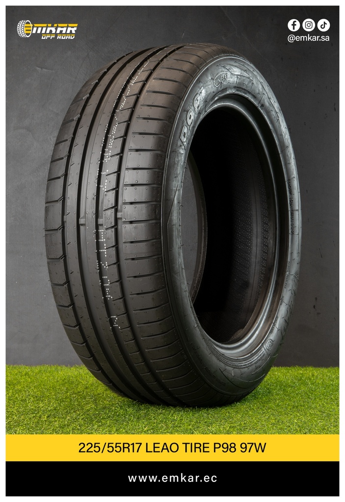 225/55r17 LEAO TIRE P98 97W