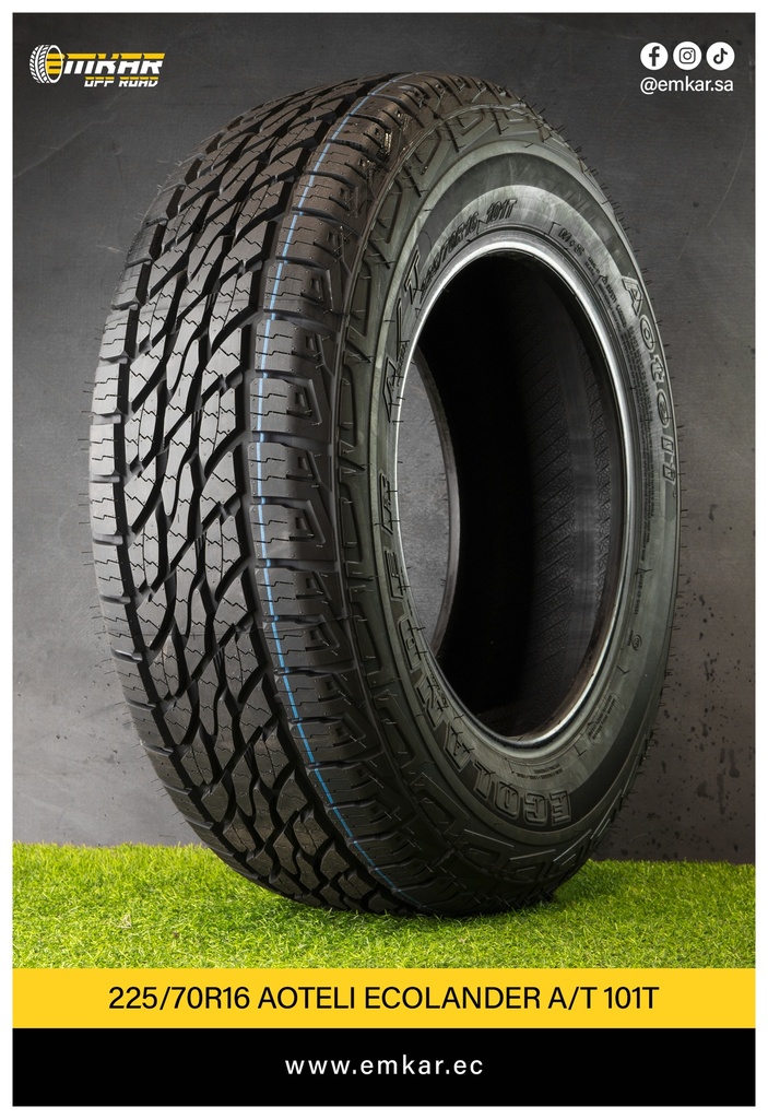 225/70R16 AOTELI ECOLANDER A/T 101T