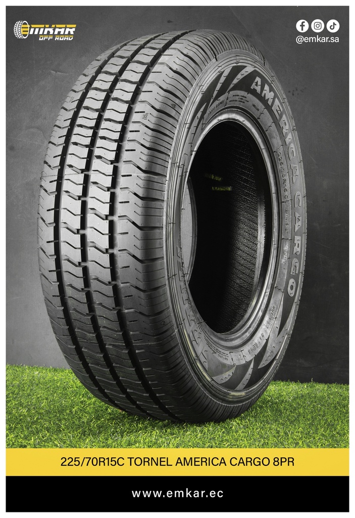 225/70r15C TORNEL AMERICA CARGO 8PR