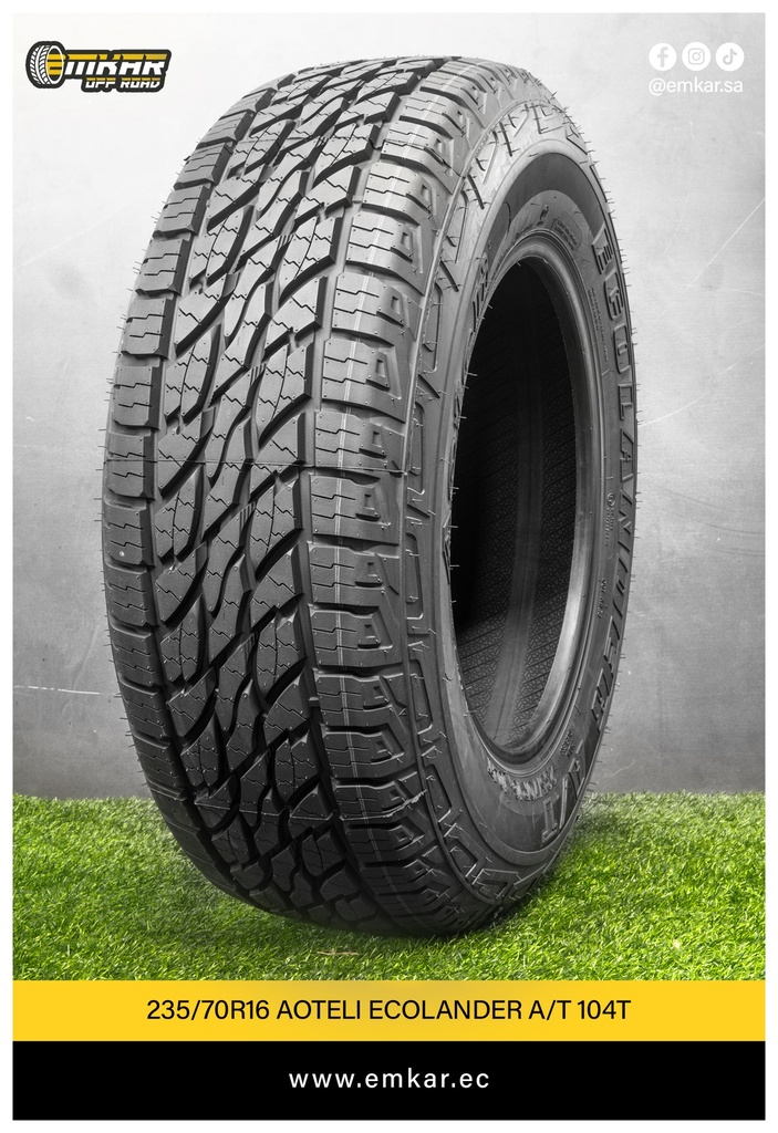 235/70R16 AOTELI ECOLANDER A/T 104T