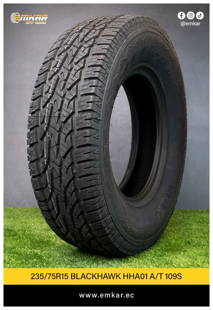 235/75R15 BLACKHAWK HHA01 A/T 109S