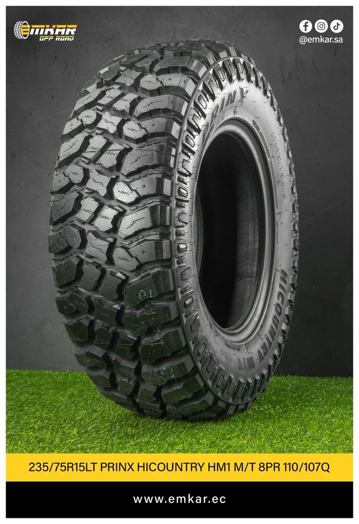235/75R15LT PRINX HICOUNTRY HM1 M/T 8PR 110/107Q