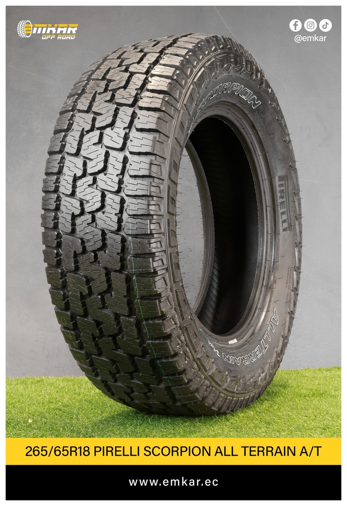 265/65r18 PIRELLI SCORPION ALL TERRAIN A/T