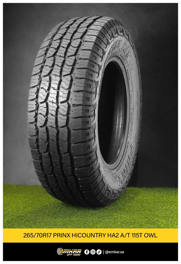 265/70R17 PRINX HICOUNTRY HA2 A/T 115T OWL