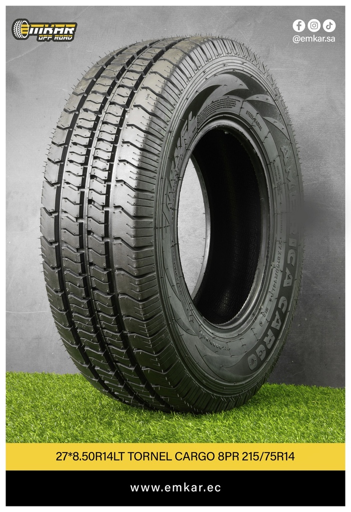 27*8.50R14LT TORNEL CARGO 8PR 215/75R14
