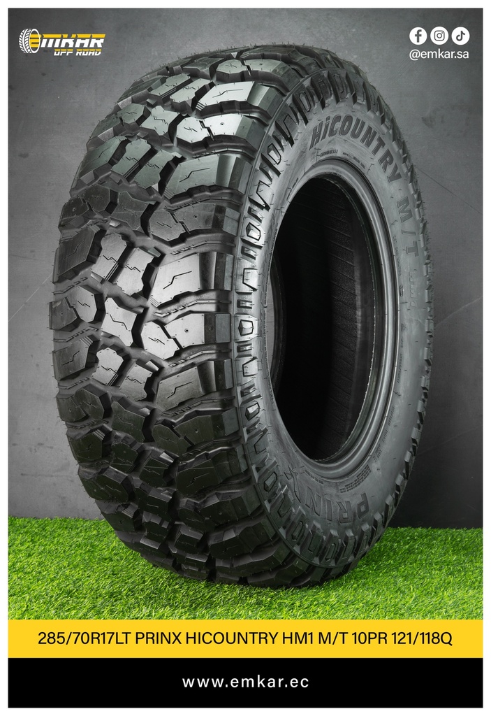 285/70R17LT PRINX HICOUNTRY HM1 M/T 10PR 121/118Q
