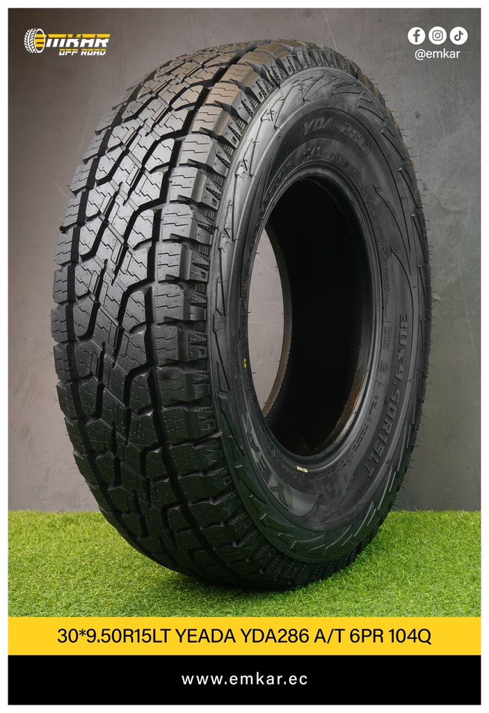 30*9.50R15LT YEADA YDA286 A/T 6PR 104Q