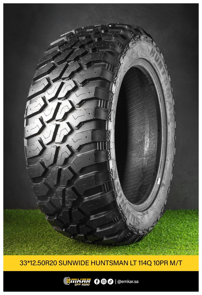 33*12.50R20 SUNWIDE HUNTSMAN LT 114Q 10PR M/T