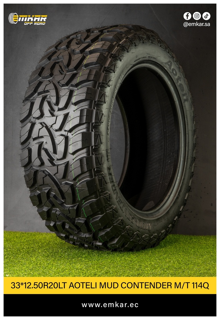 33*12.50r20LT AOTELI MUD CONTENDER M/T 10PR 114Q