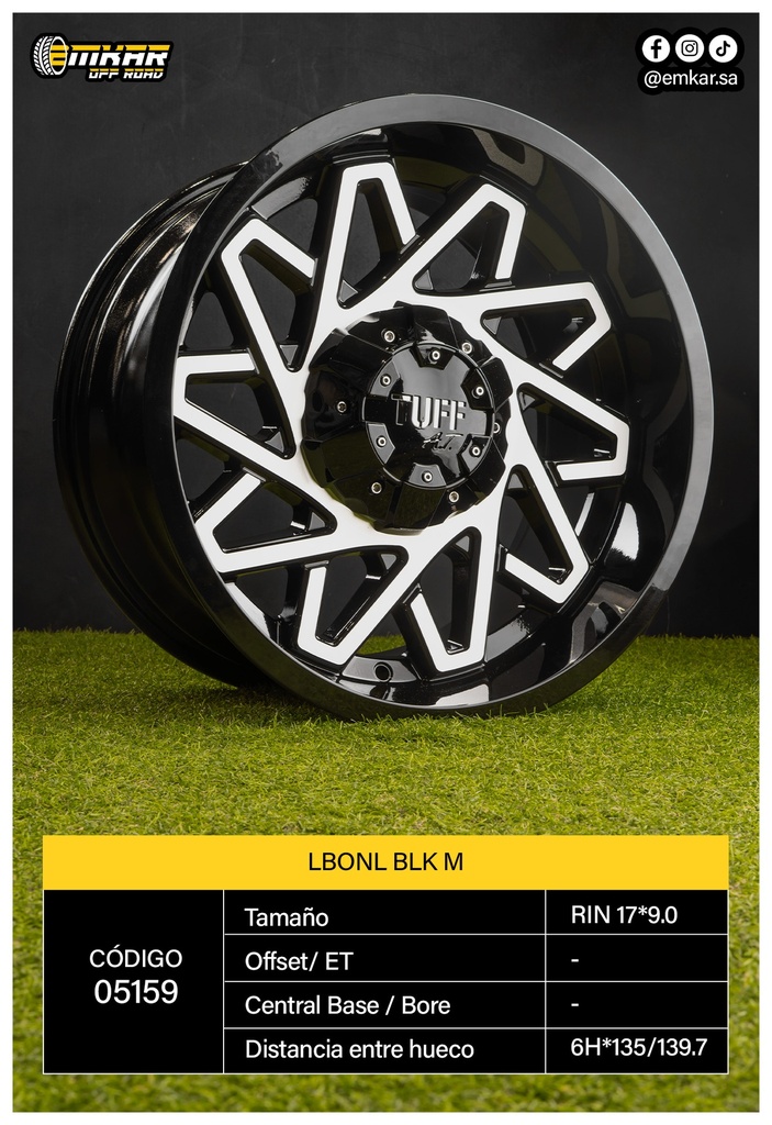 RIN 17*9.0 6H*135/139.7 LBONL BLK M L1709 - 39632