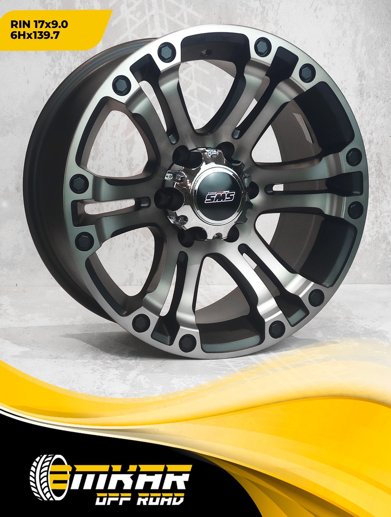 RIN 17*9.0 6H*139.7 COLOR B4BX/M ACC-0000037 8509