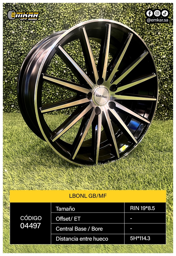 RIN 19*8.5 5H*114.3 LBONL GB/MF L1560