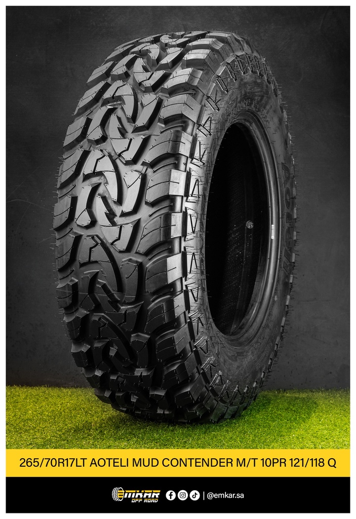 265/70R17LT AOTELI MUD CONTENDER M/T 10PR 121/118 Q