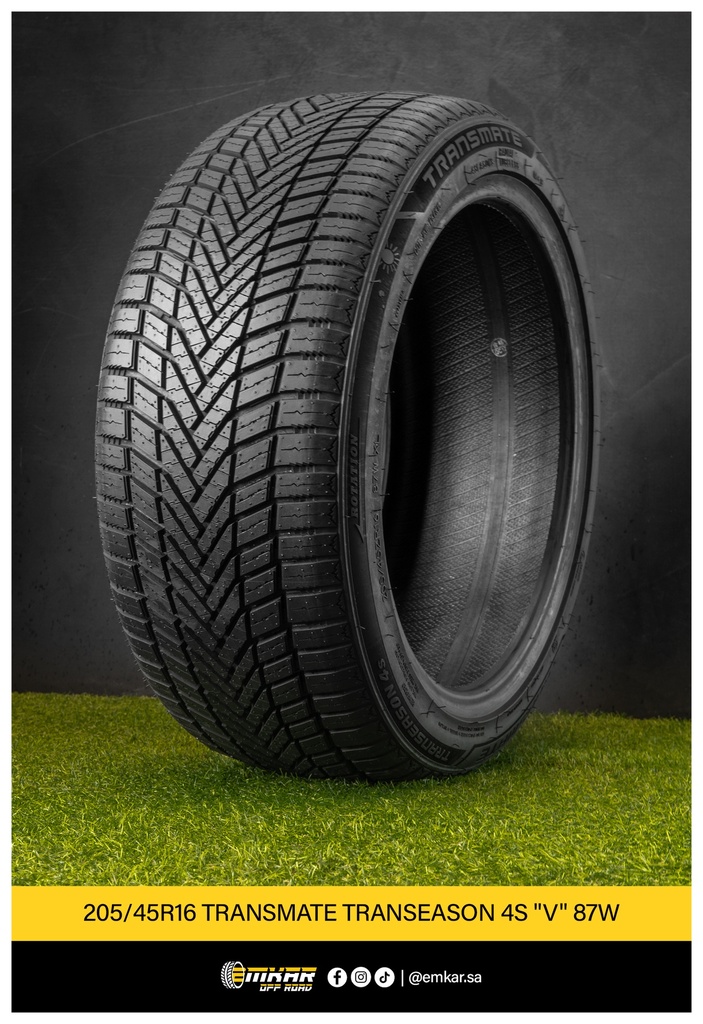 205/45R16 TRANSMATE TRANSEASON 4S "V" 87W