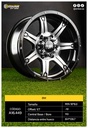 RIN 16*8.0 6H*139.7 ET-10 CB110 BM - A15.1100