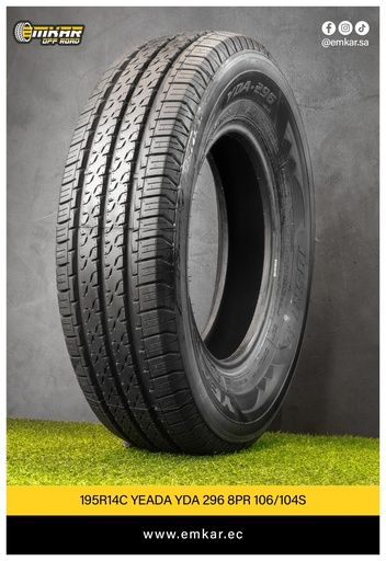 [195R14C YEADA YDA 296 8PR 106/104S] 195R14C YEADA YDA 296 8PR 106/104S