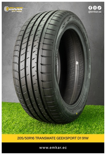 [205/50R16 TRANSMATE GEEKSPORT D1 91W] 205/50R16 TRANSMATE GEEKSPORT D1 91W