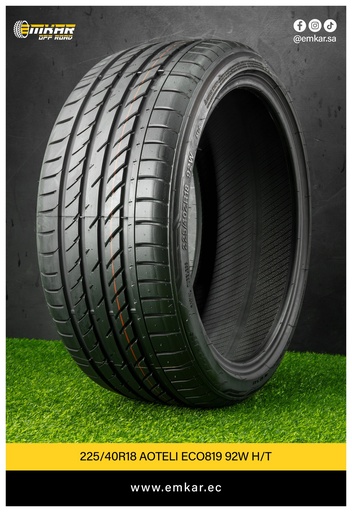 [225/40R18 AOTELI ECO819 92W H/T] 225/40R18 AOTELI ECO819 92W H/T