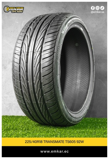 [225/40R18 TRANSMATE TS605 92W] 225/40R18 TRANSMATE TS605 92W