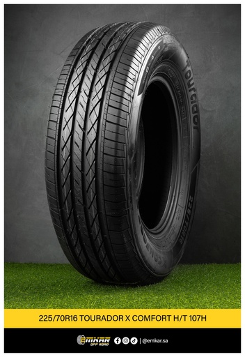 [225/70R16 TOURADOR X COMFORT H/T 107H] 225/70R16 TOURADOR X COMFORT H/T 107H