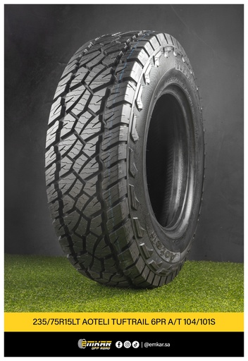 [235/75R15LT AOTELI TUFTRAIL 6PR A/T 110/107S] 235/75R15LT AOTELI TUFTRAIL 6PR A/T 110/107S