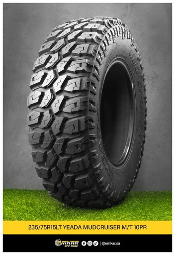 [235/75R15LT YEADA MUDCRUISER M/T 10PR] 235/75R15LT YEADA MUDCRUISER M/T 10PR