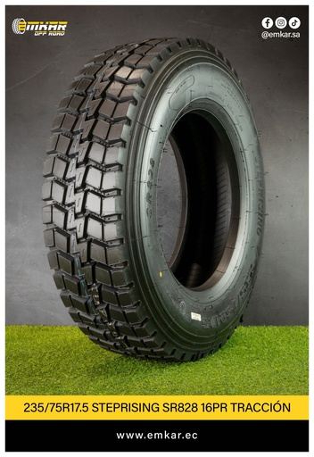[235/75r17.5 STEPRISING SR828 16PR TRACCIËN] 235/75r17.5 STEPRISING SR828 16PR TRACCION