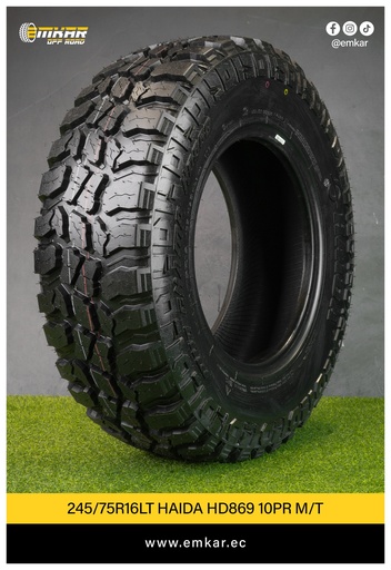 [245/75r16LT HAIDA HD869 10PR M/T] 245/75r16LT HAIDA HD869 10PR M/T