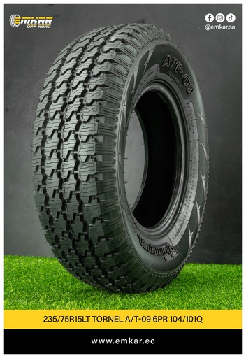 [245/75r16LT TORNEL A/T-09 6PR 104/101Q] 245/75r16LT TORNEL A/T-09 6PR 104/101Q