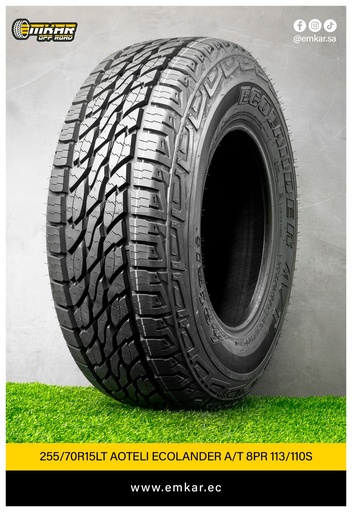 [255/70R15LT AOTELI ECOLANDER A/T 8PR 113/110S] 255/70R15LT AOTELI ECOLANDER A/T 8PR 113/110S