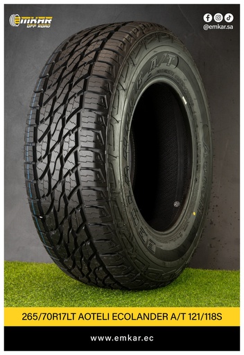 [265/70R17LT AOTELI ECOLANDER A/T 10PR 121/11S] 265/70R17LT AOTELI ECOLANDER A/T 10PR 121/11S