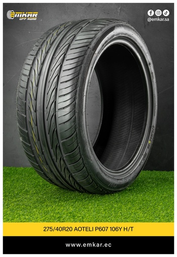 [275/40R20 AOTELI P607 106Y H/T] 275/40R20 AOTELI P607 106Y H/T
