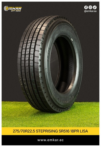 [275/70r22.5 STEPRISING SR516 18PR LISA] 275/70r22.5 STEPRISING SR516 18PR LISA