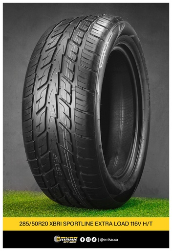 [285/50R20 XBRI SPORTLINE EXTRA LOAD 116V H/T] 285/50R20 XBRI SPORTLINE EXTRA LOAD 116V H/T