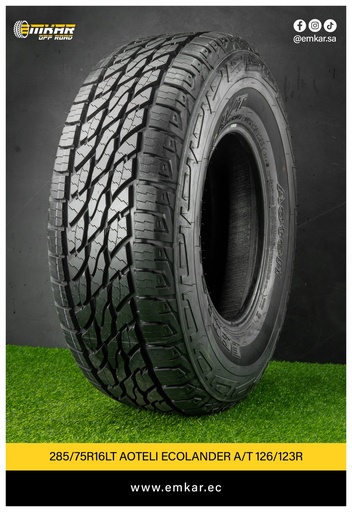 [285/75R16LT AOTELI ECOLANDER A/T 10PR 126/123R] 285/75R16LT AOTELI ECOLANDER A/T 10PR 126/123R