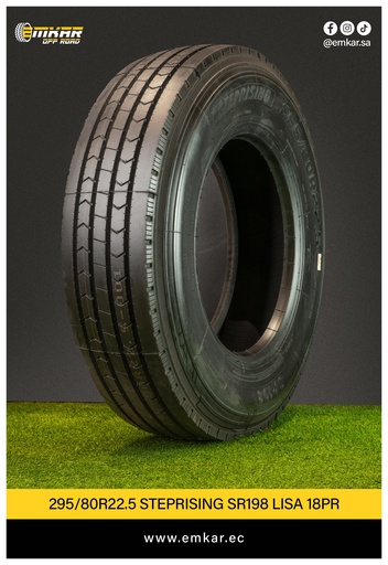 [295/80R22.5 STEPRISING SR198 LISA 18PR] 295/80R22.5 STEPRISING SR198 LISA 18PR
