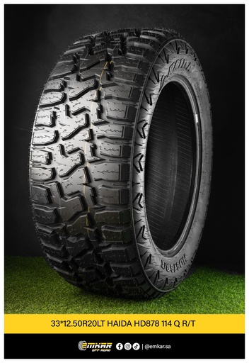 [33*12.50r20LT HAIDA HD878 114 Q R/T] 33*12.50r20LT HAIDA HD878 114 Q R/T