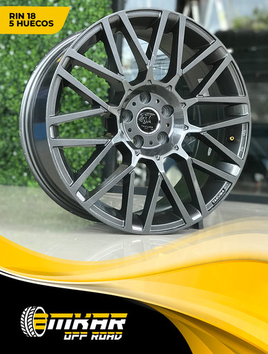 [RIN 18*8.5 5H*105 NEGRO L1592] RIN 18*8.5 5H*105 NEGRO L1592