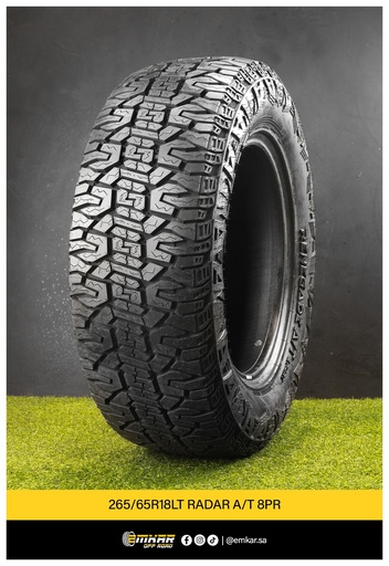265/65r18LT RADAR A/T 8PR