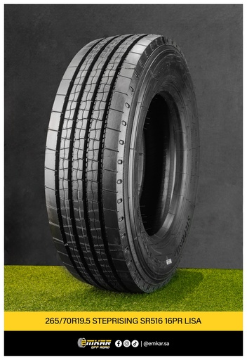 265/70R19.5 STEPRISING SR516 18PR LISA