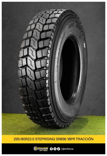 [295/80R22.5 STEPRISING SR896 18PR TRACCIÓN] 295/80R22.5 STEPRISING SR896 18PR TRACCIÓN