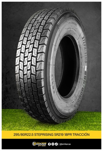295/80R22.5 STEPRISING SR219 18PR TRACCIÓN